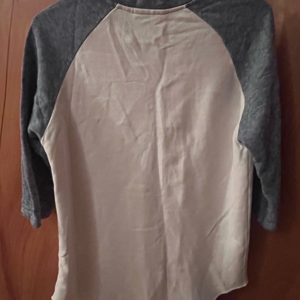 Jungmaven Blue and Cream Tee